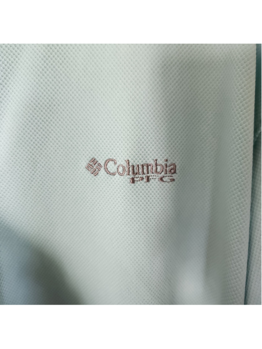 Columbia PFG Omni-Shade Polo Shirt Mens Large Short Sleeve Sun Protection Vented - Picture 7 of 11